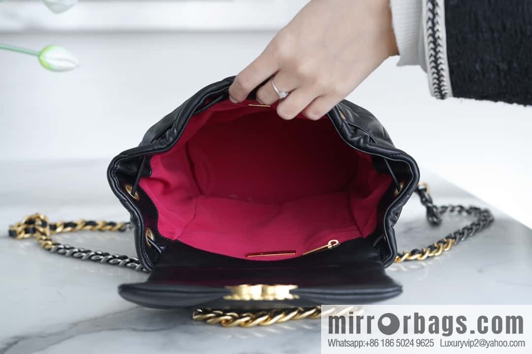 CHANEL 24C 19bag double backpack AS4223