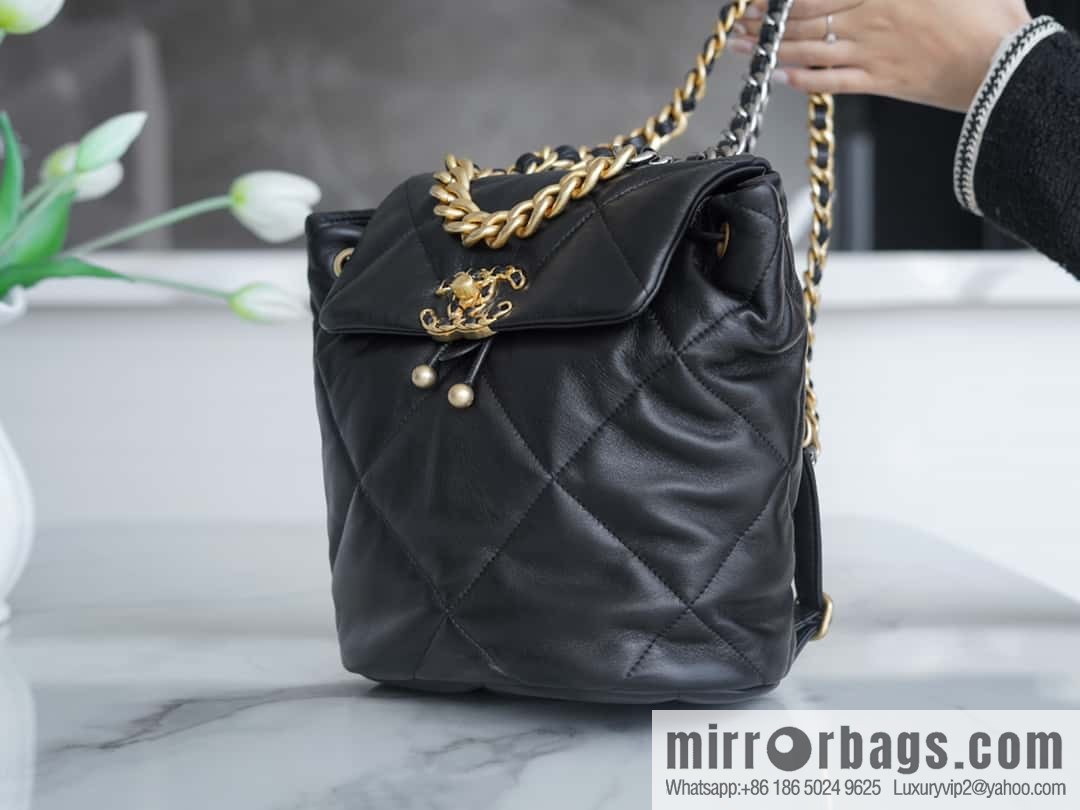 CHANEL 24C 19bag double backpack AS4223
