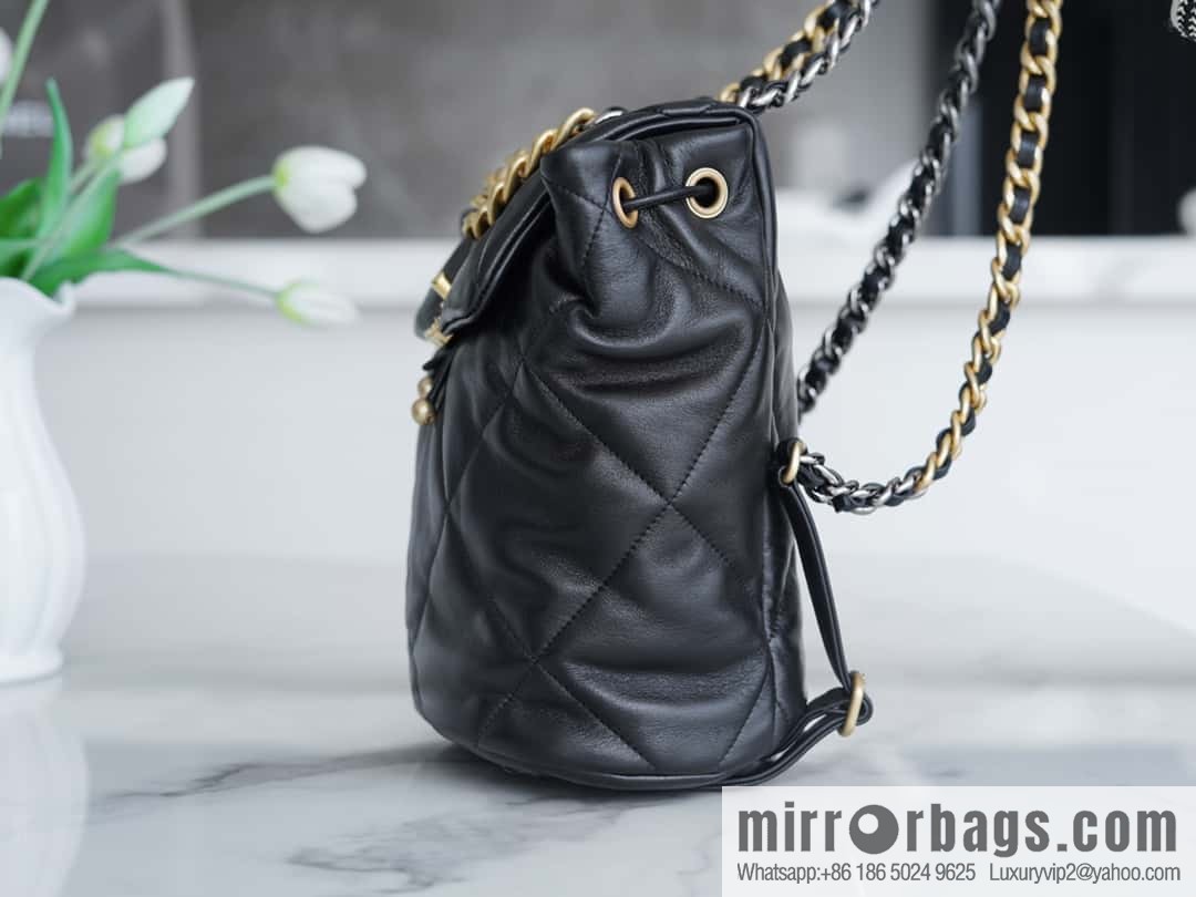 CHANEL 24C 19bag double backpack AS4223