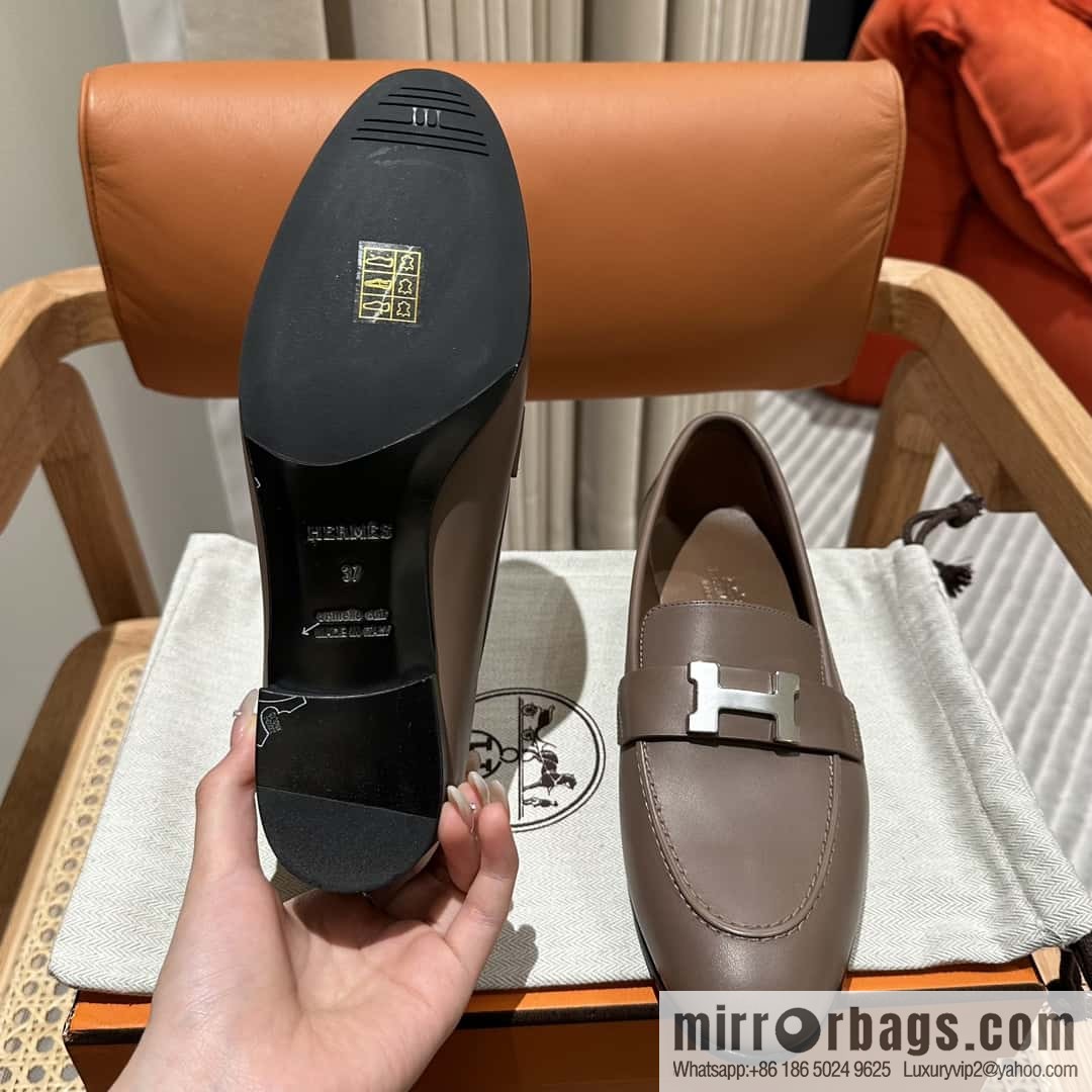 Hermès H Classic Loafers