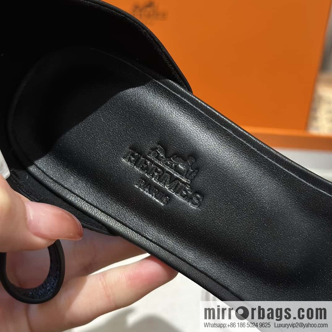 Hermès H high-heeled sandals