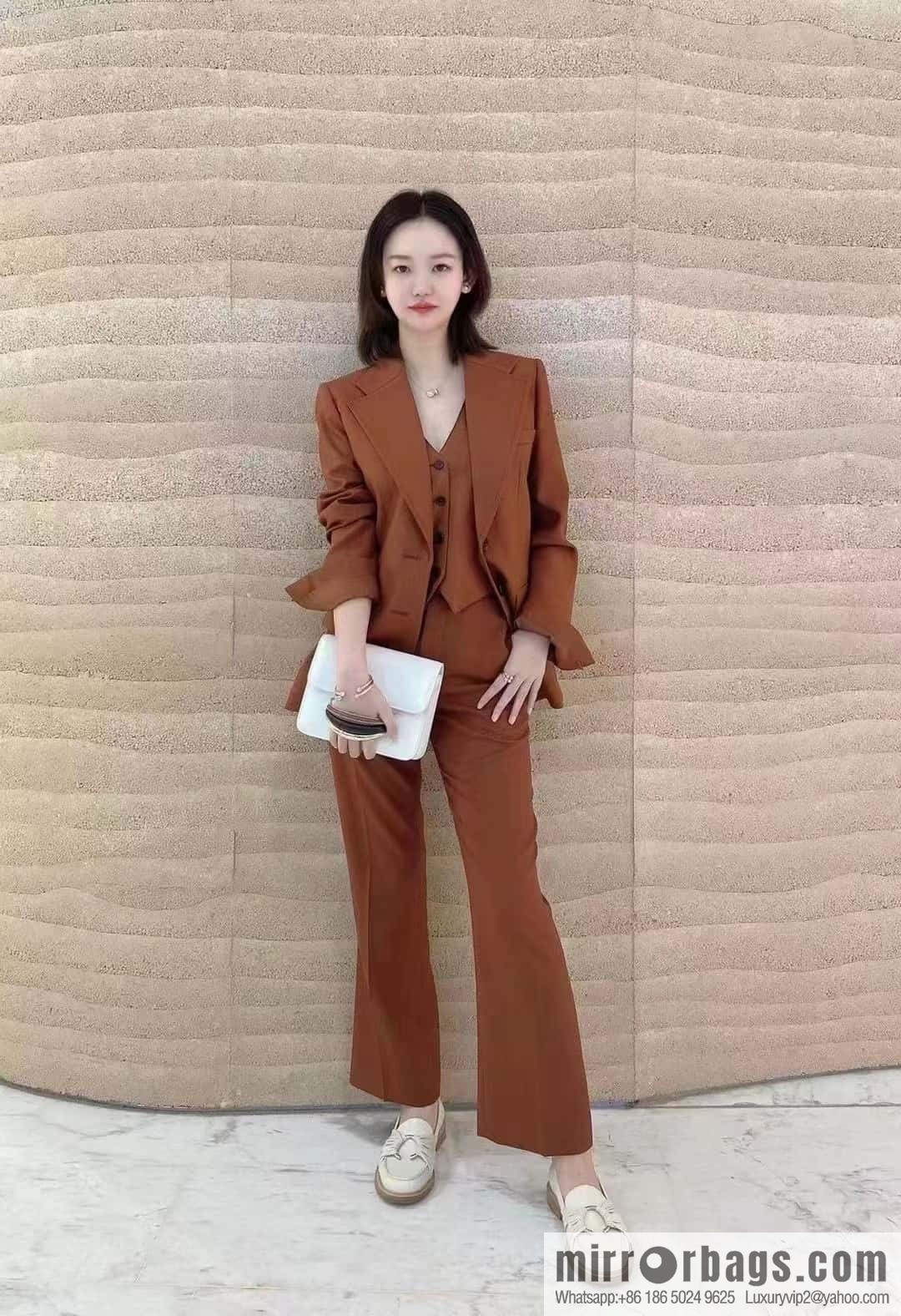 Chloe Kattie bracelet bag, white