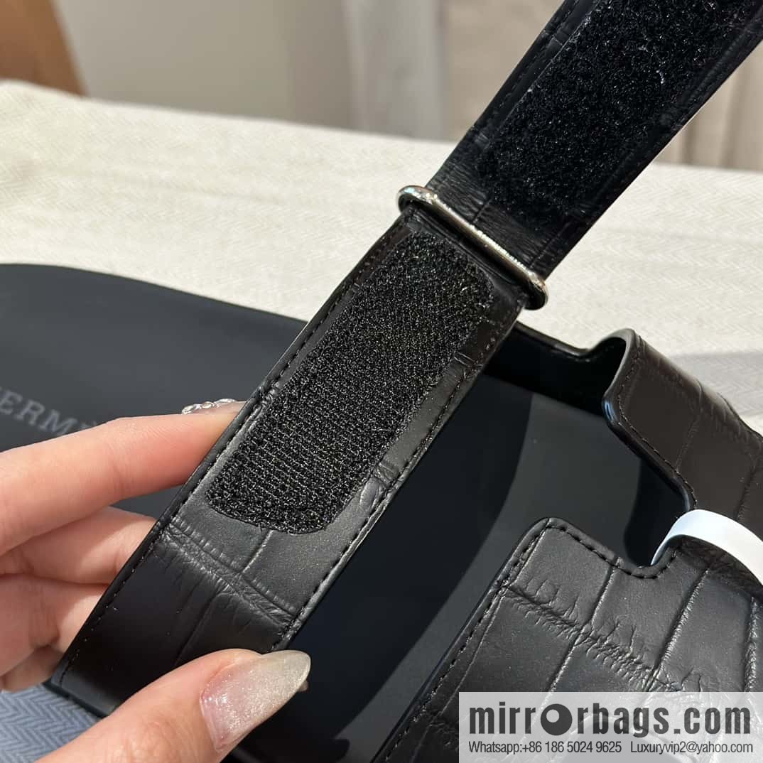 Hermès crocodile shoes