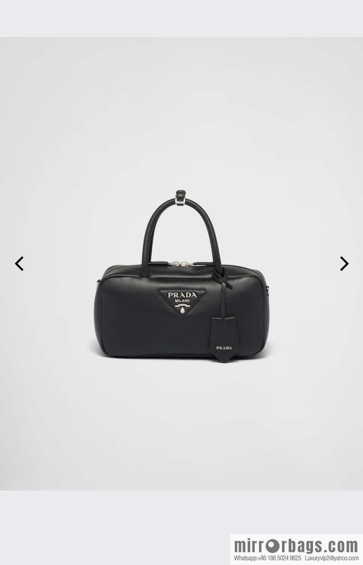 PRADA Prada imported suede leather new tote bag 1BB102