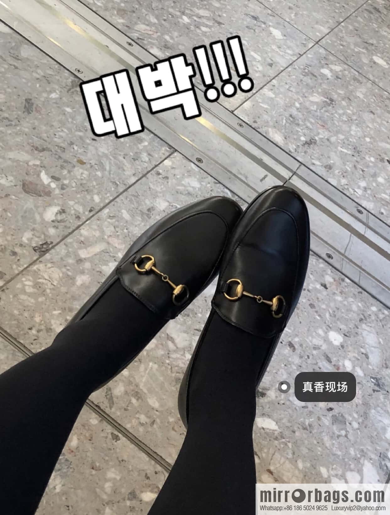 GUCCI Gucci buckle loafers