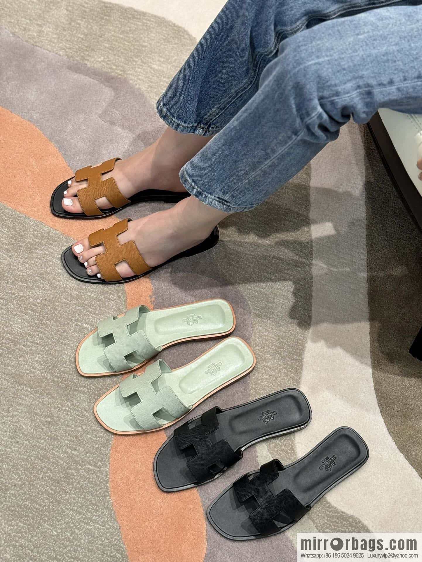 Hermès slippers