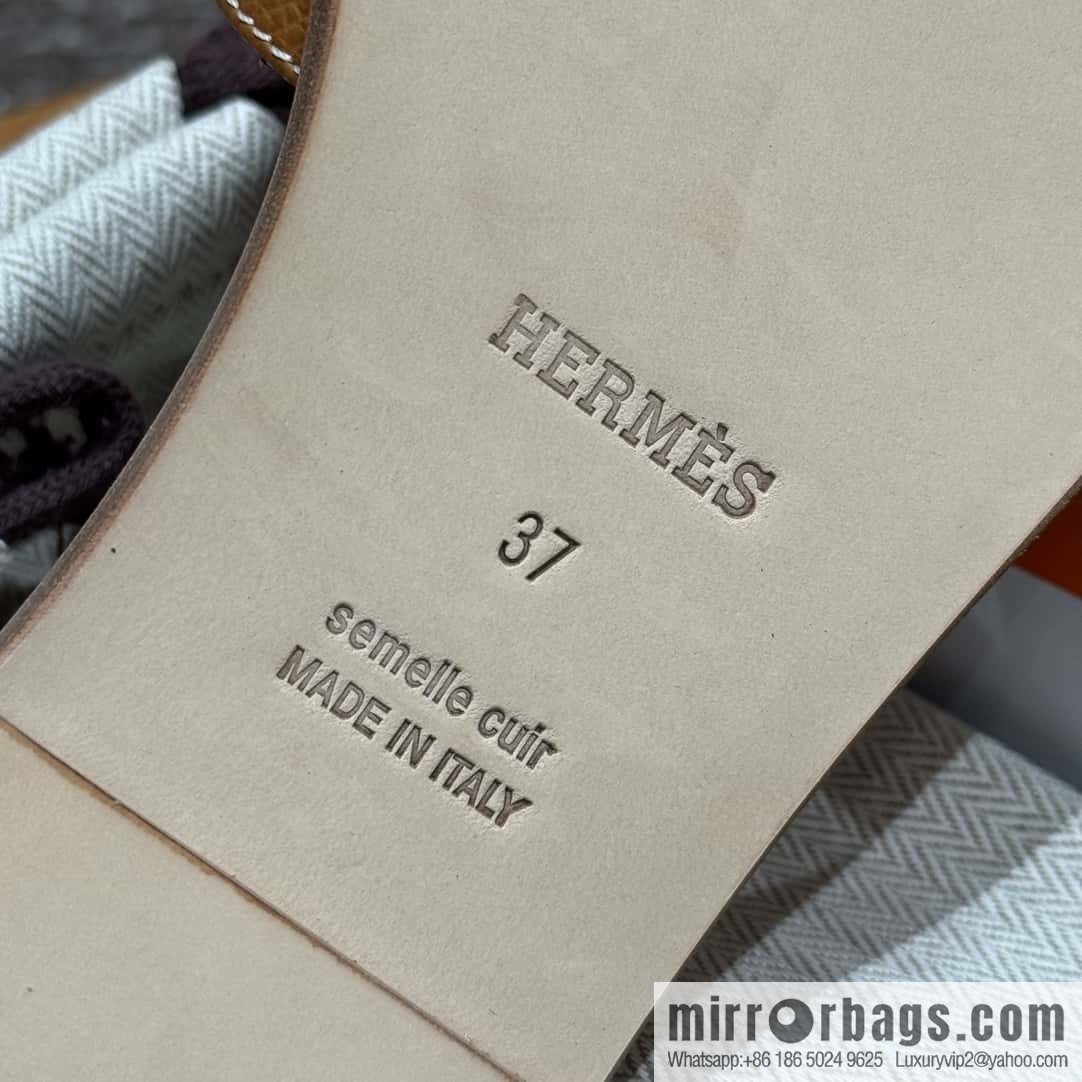 Hermès slippers