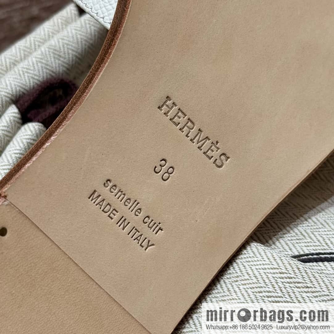 Hermès slippers