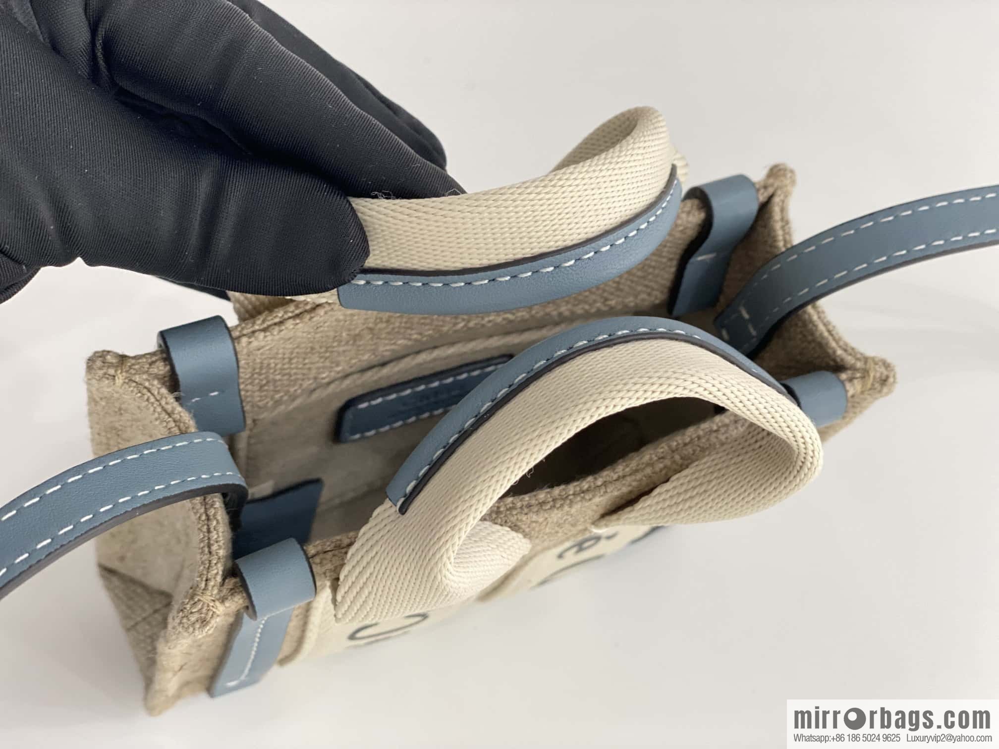 Chloe Nano-Super mini bag 14CM haze blue