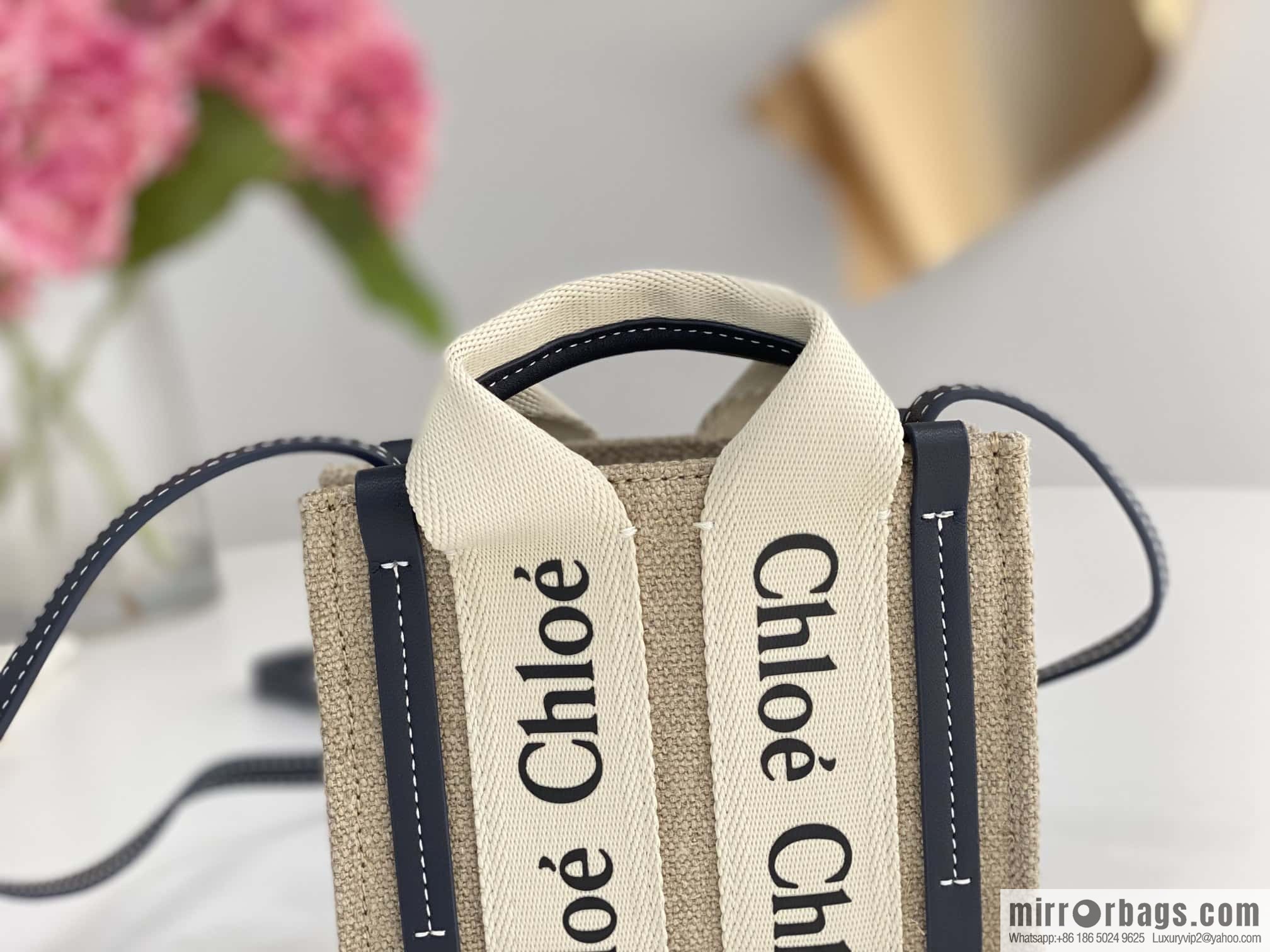 Chloe Nano - Super mini bag 14CM midnight blue