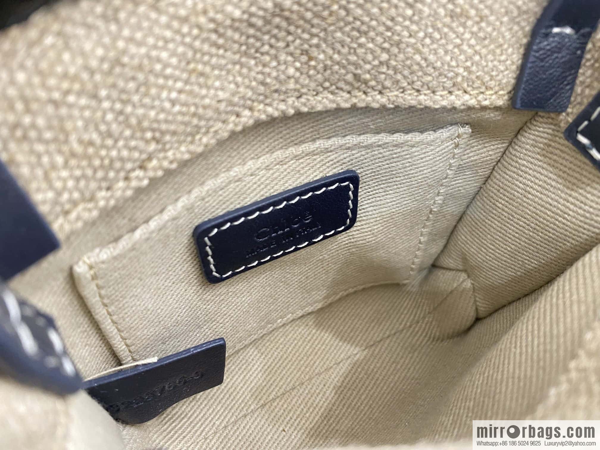 Chloe Nano - Super mini bag 14CM midnight blue