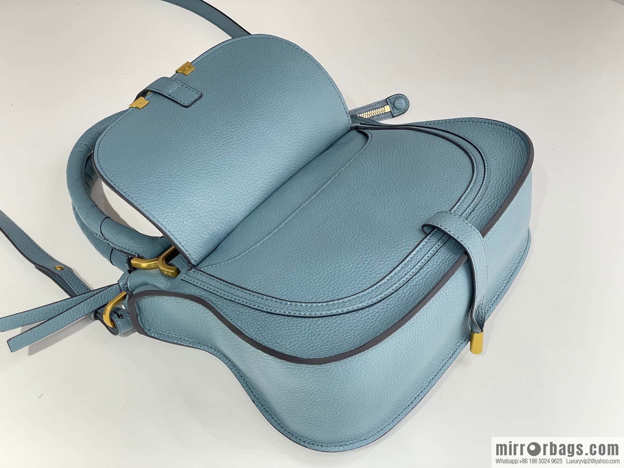 CHLOE marcie medium, haze blue