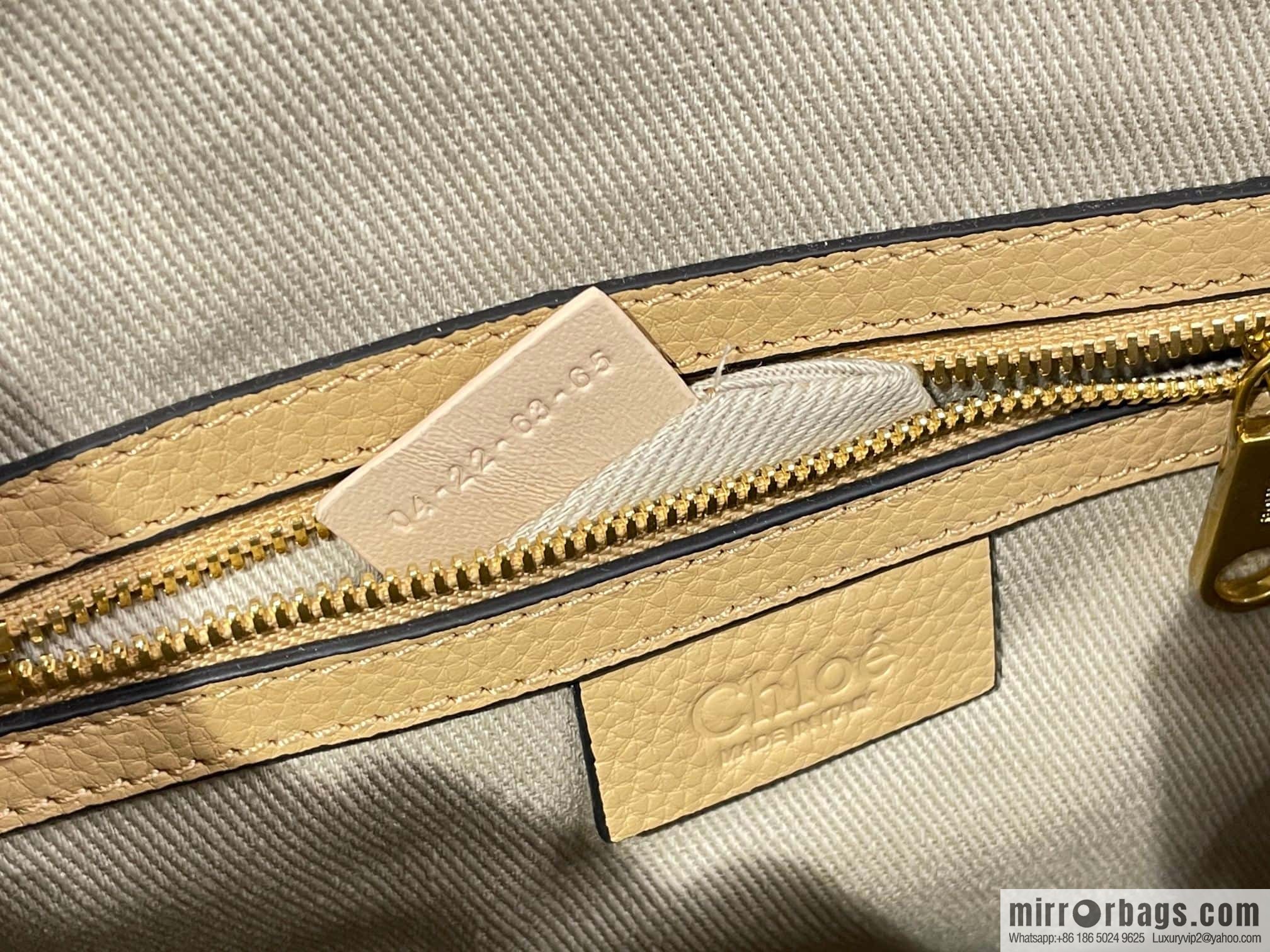 CHLOE marcie medium, milk tea color