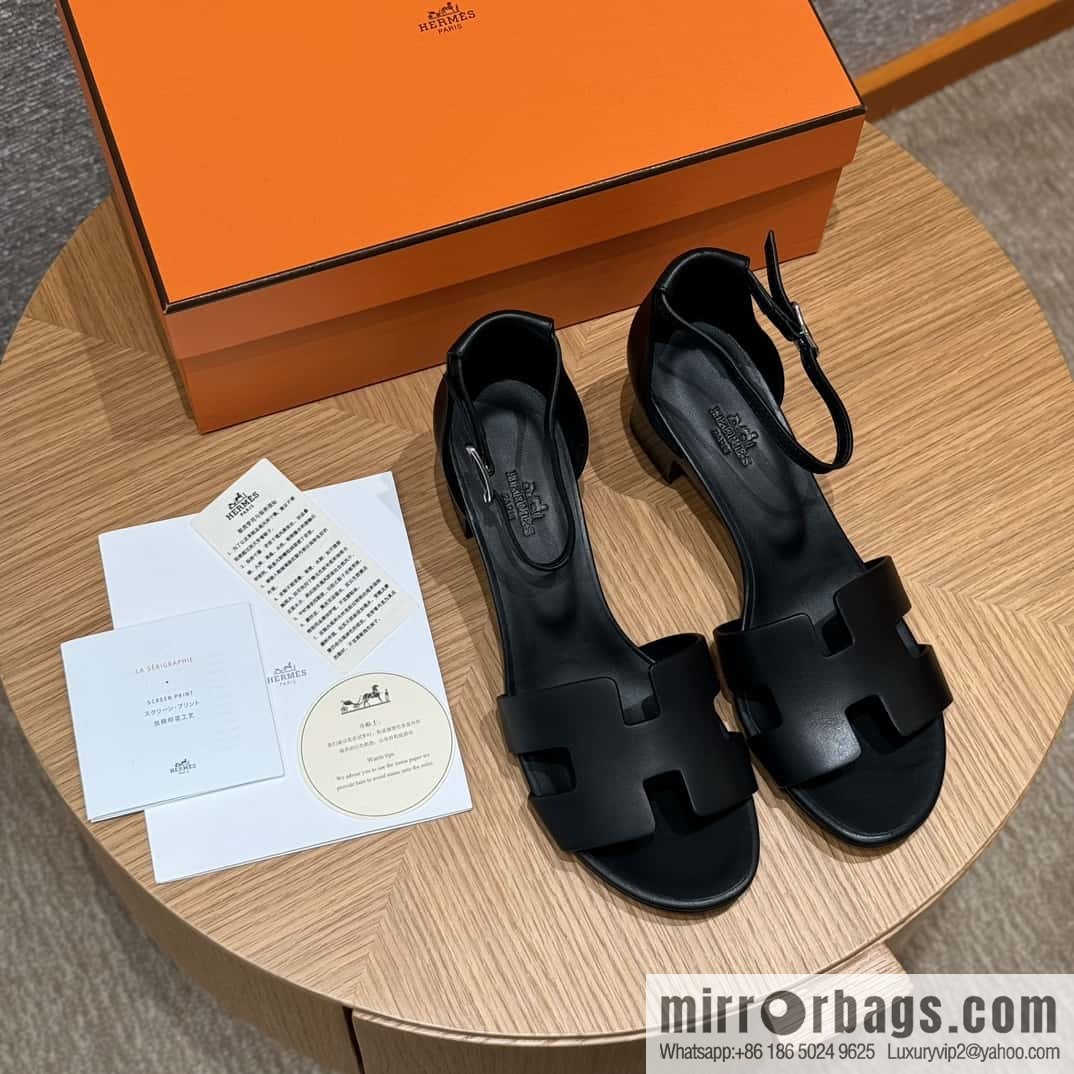 Hermès 189 strap-on sandals/Encens 50