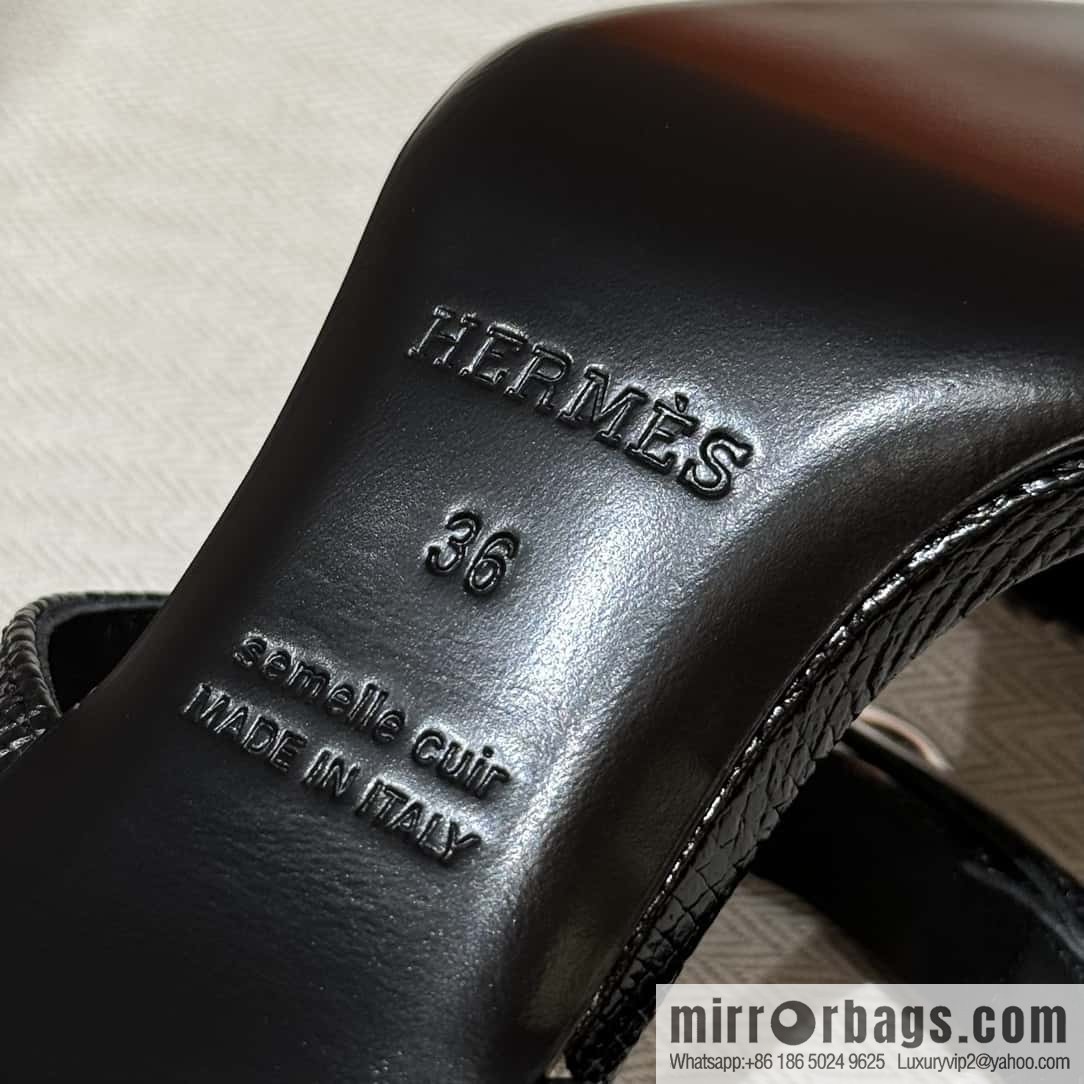 Hermès 160 Glamour Sandals 75