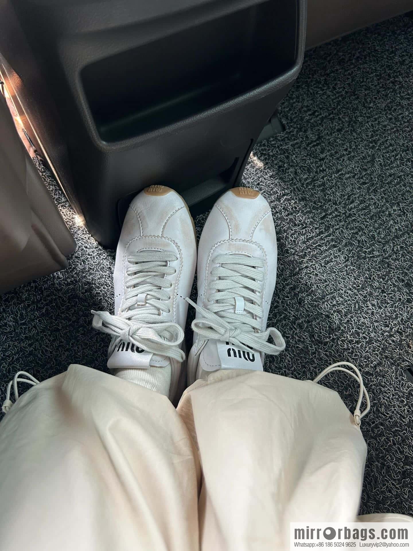 𝐌𝐢𝐮𝐌𝐢𝐮||𝟐𝟎𝟐𝟒 the latest model, micro-do old lace-up Argand training shoes