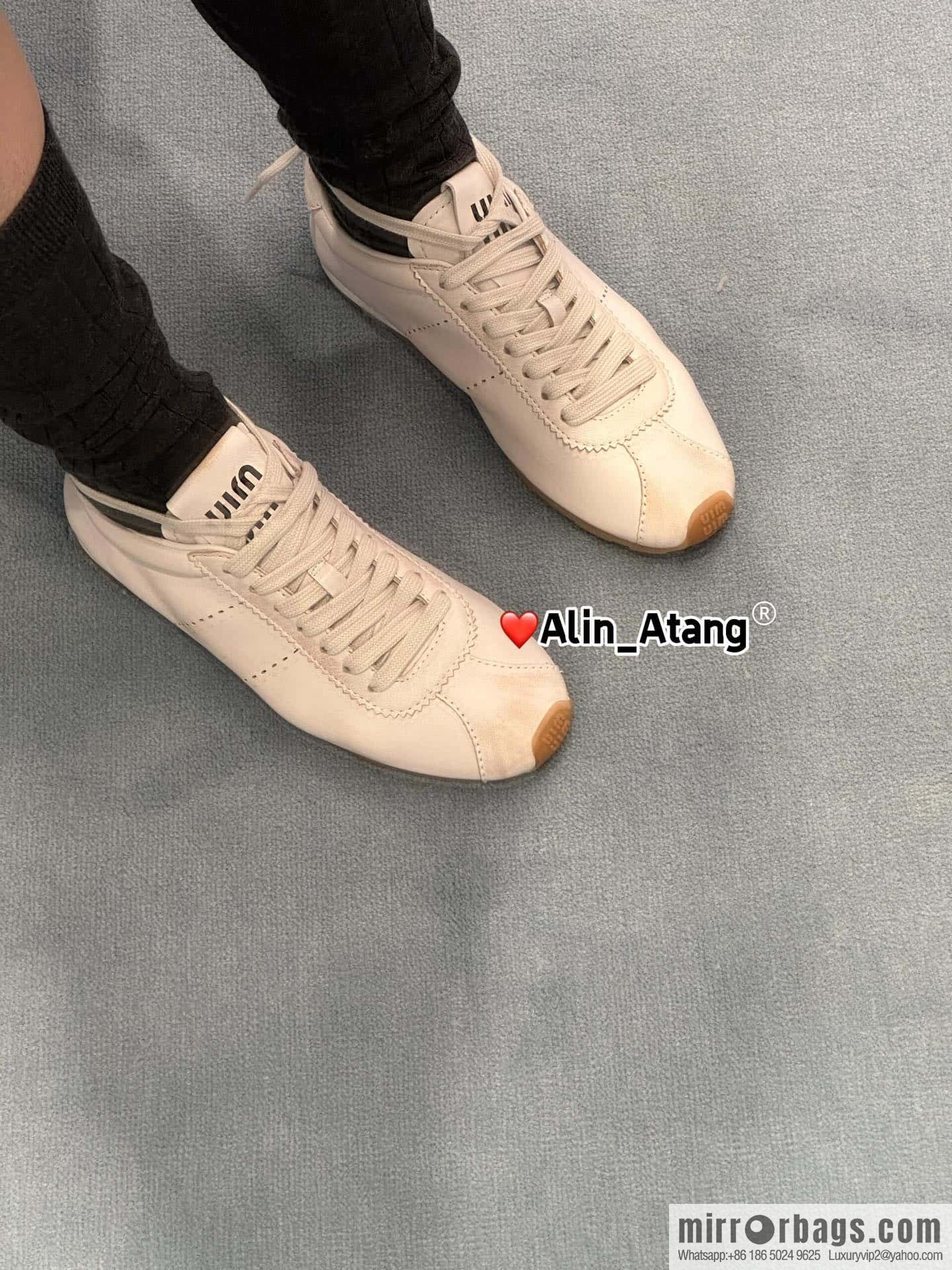 𝐌𝐢𝐮𝐌𝐢𝐮||𝟐𝟎𝟐𝟒 the latest model, micro-do old lace-up Argand training shoes