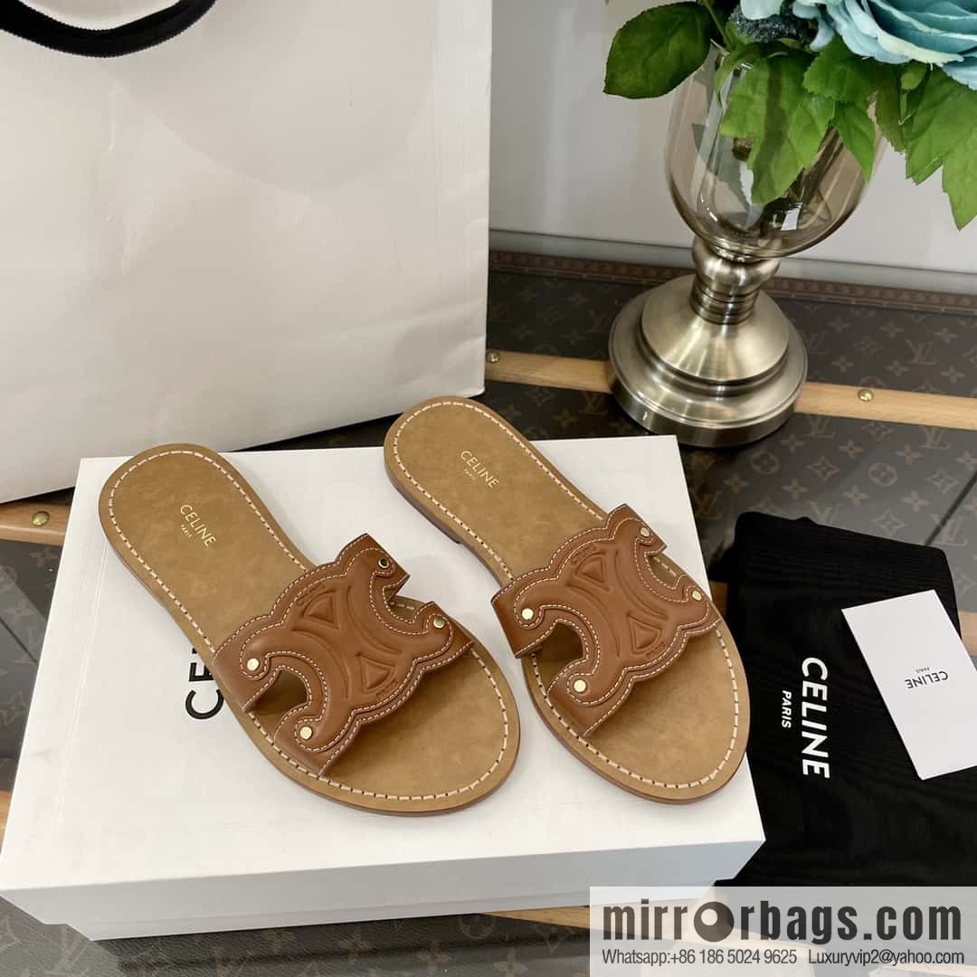 CELINE Arc de Triomphe Slippers