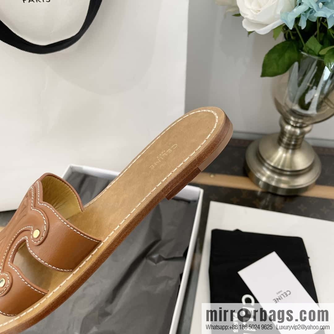 CELINE Arc de Triomphe Slippers