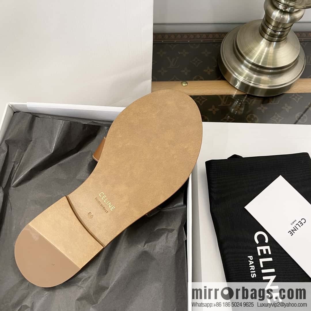 CELINE Arc de Triomphe Slippers