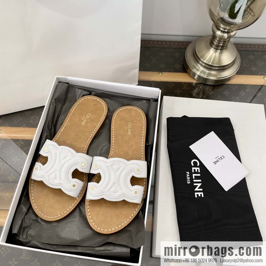 CELINE Arc de Triomphe Slippers