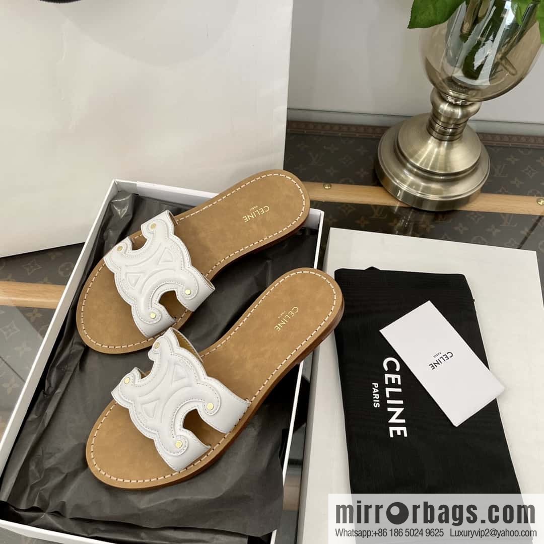 CELINE Arc de Triomphe Slippers