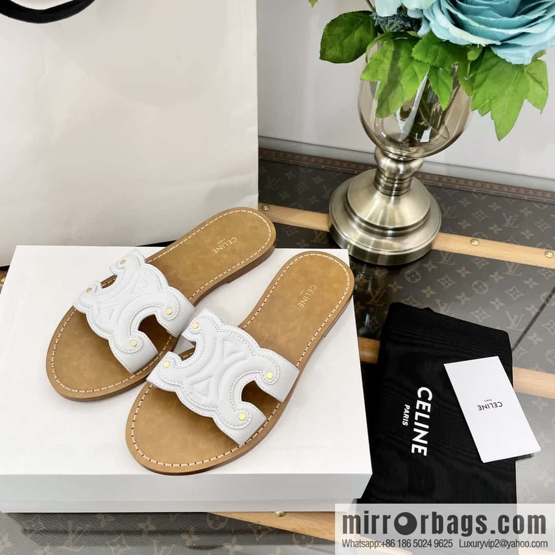CELINE Arc de Triomphe Slippers