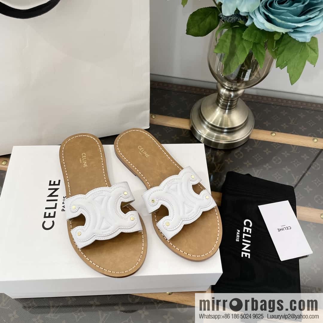 CELINE Arc de Triomphe Slippers