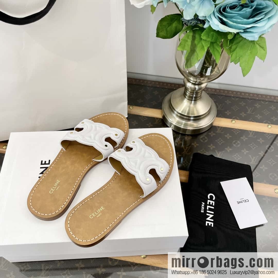 CELINE Arc de Triomphe Slippers