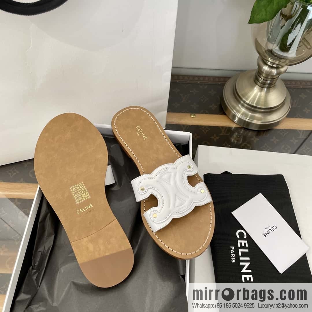 CELINE Arc de Triomphe Slippers