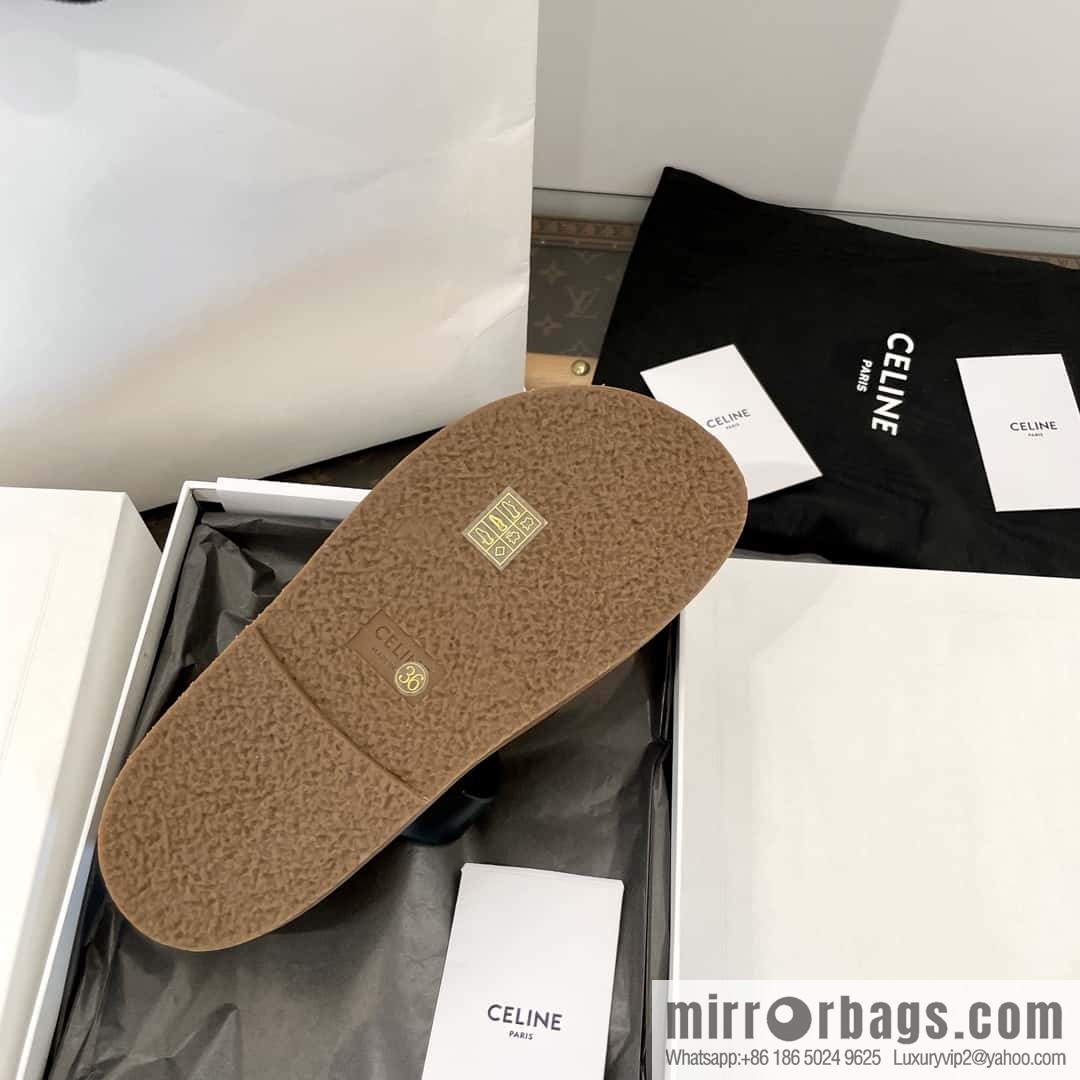 CELINE Roman Arc de Triomphe Platform Sandals