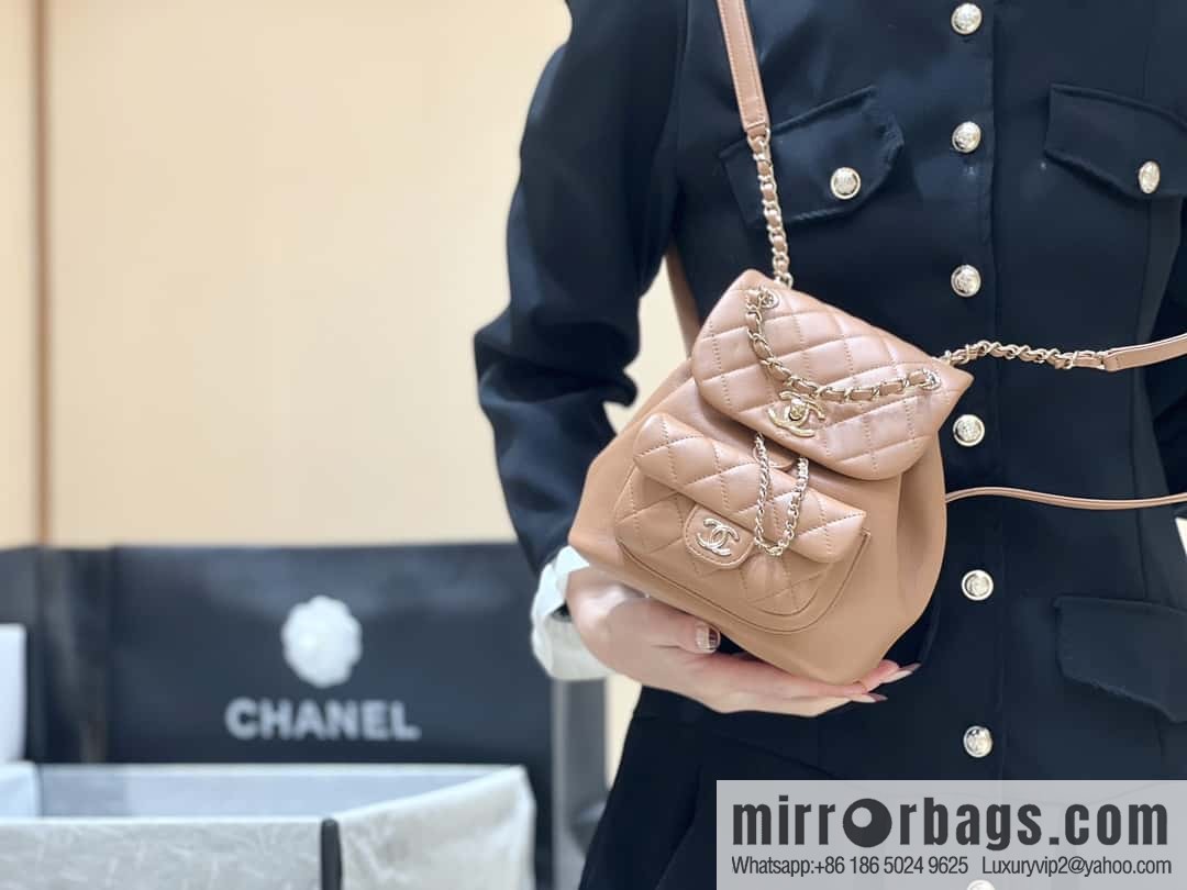 CHANEL classic ten thousand years duma backpack AS2908