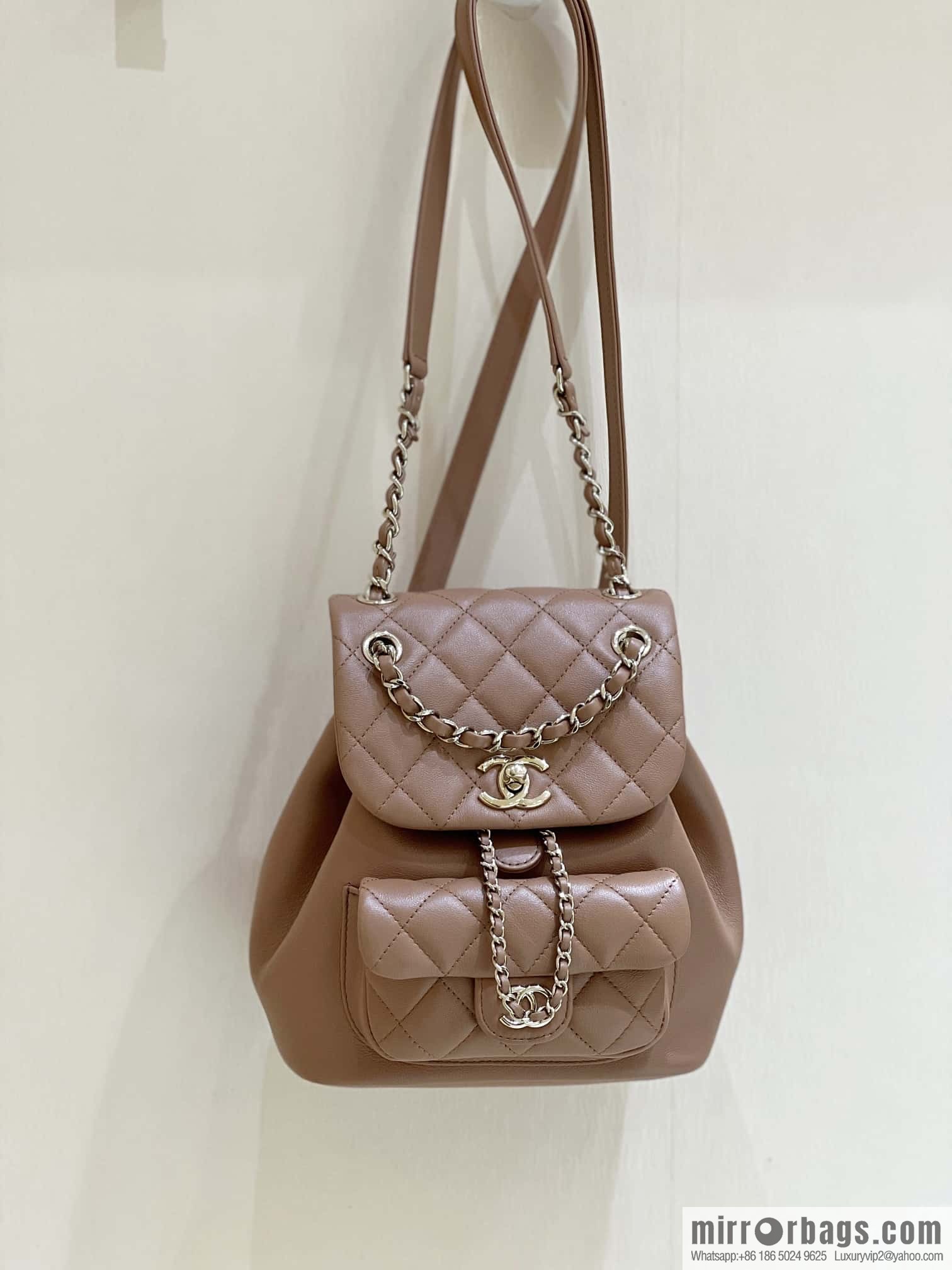 CHANEL classic ten thousand years duma backpack AS2908