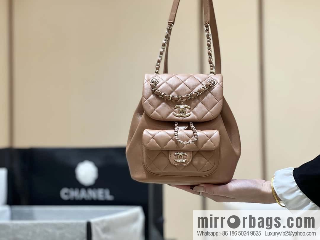 CHANEL classic ten thousand years duma backpack AS2908