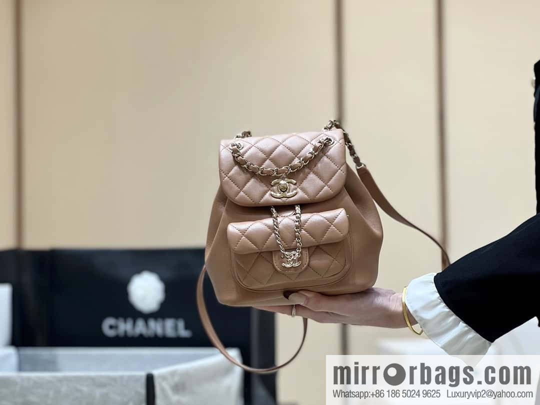 CHANEL classic ten thousand years duma backpack AS2908
