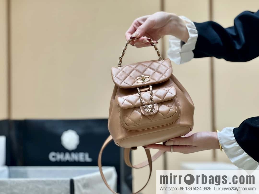 CHANEL classic ten thousand years duma backpack AS2908