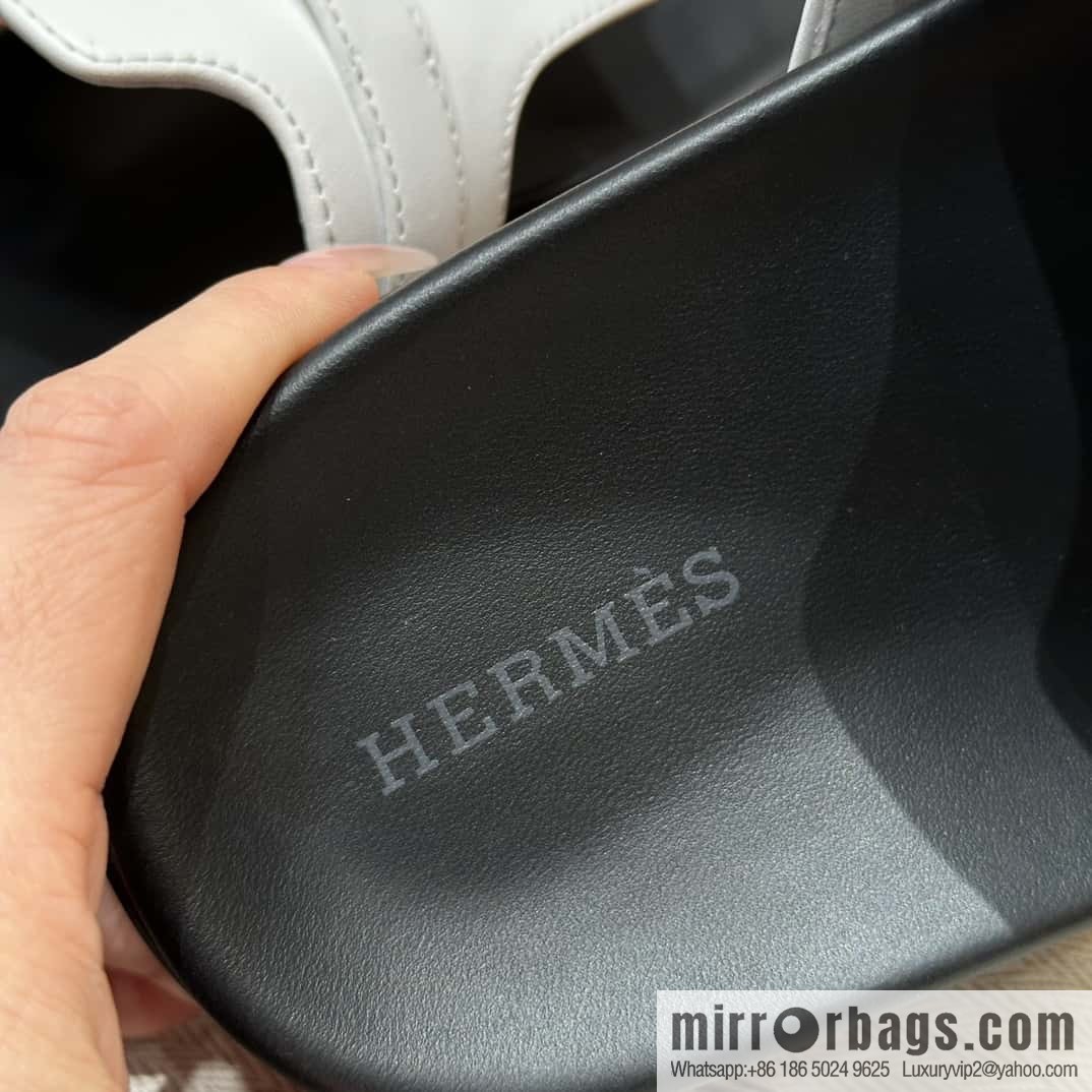 Hermès 258 Empire, plain weave/swift pure white/01/Blanc