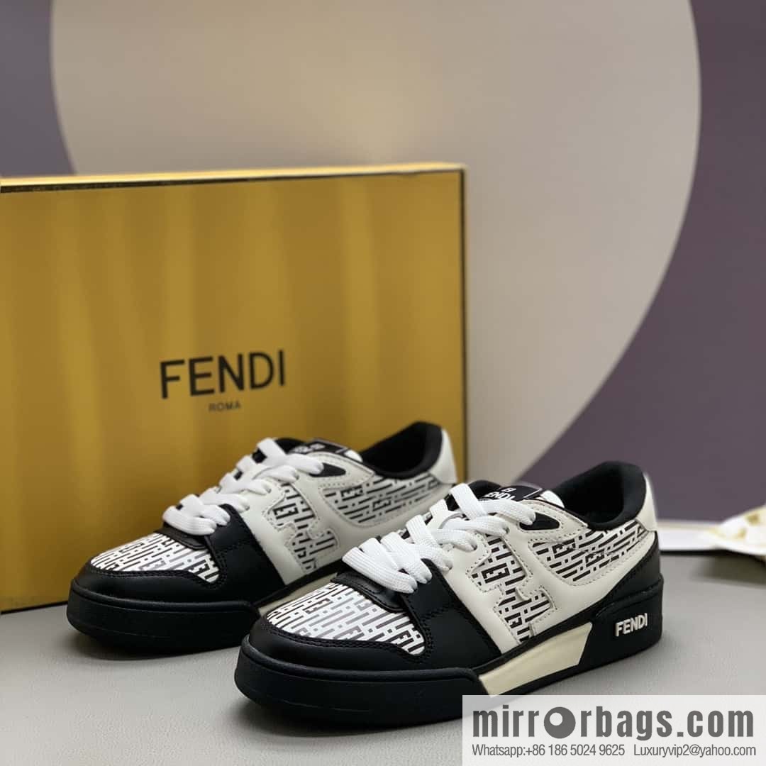 FENDI π men's retro sports casual shoes