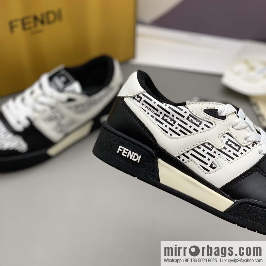 FENDI π men's retro sports casual shoes