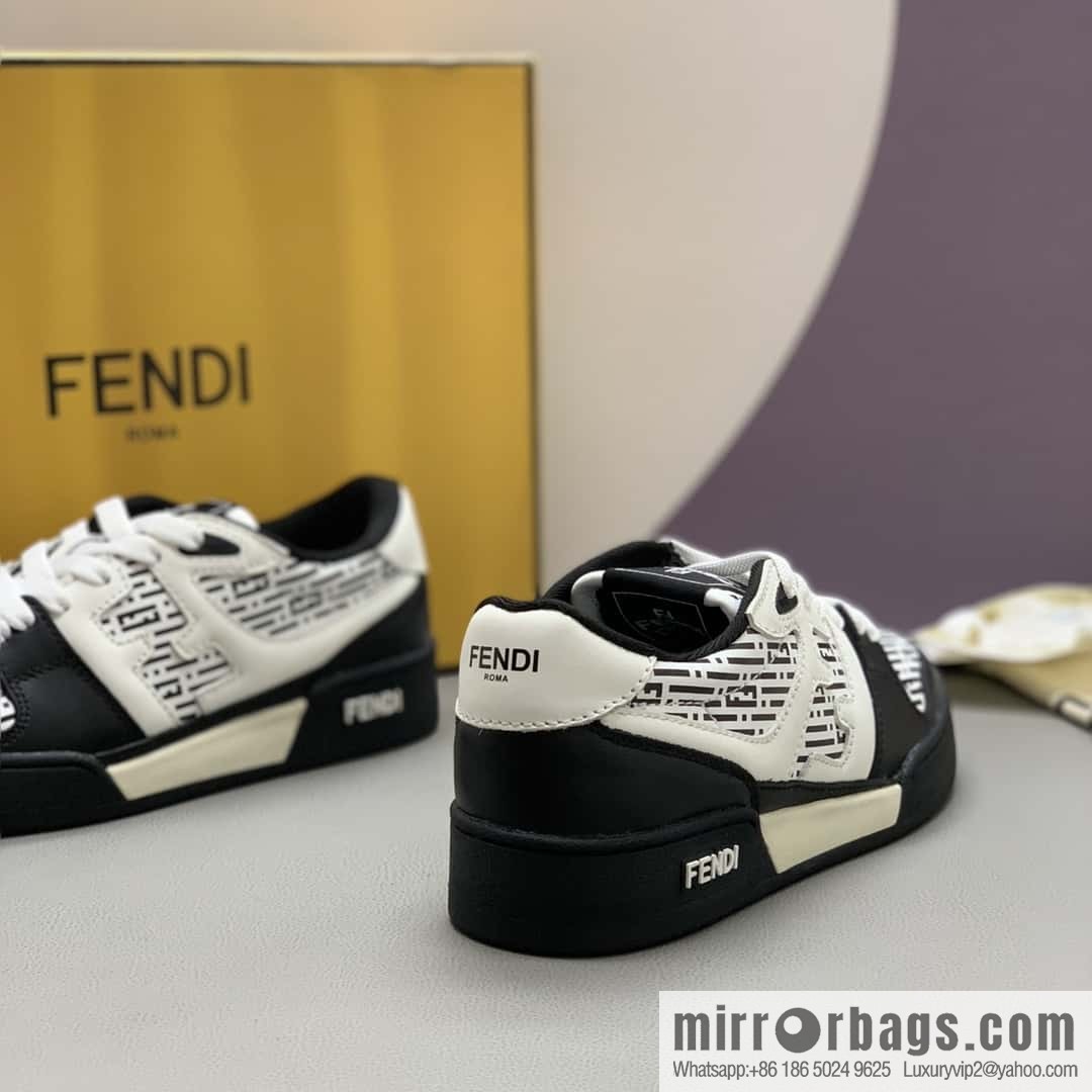 FENDI π men's retro sports casual shoes