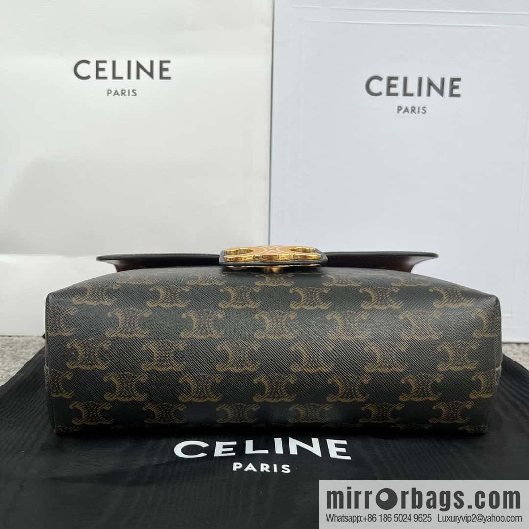 CELINE VICTOIRE M, logo printed handbag 115852 old color