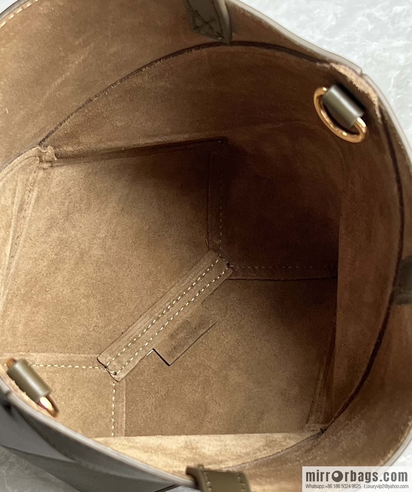 LOEWE puzzle folding series foldable tote bag 0695 dark green