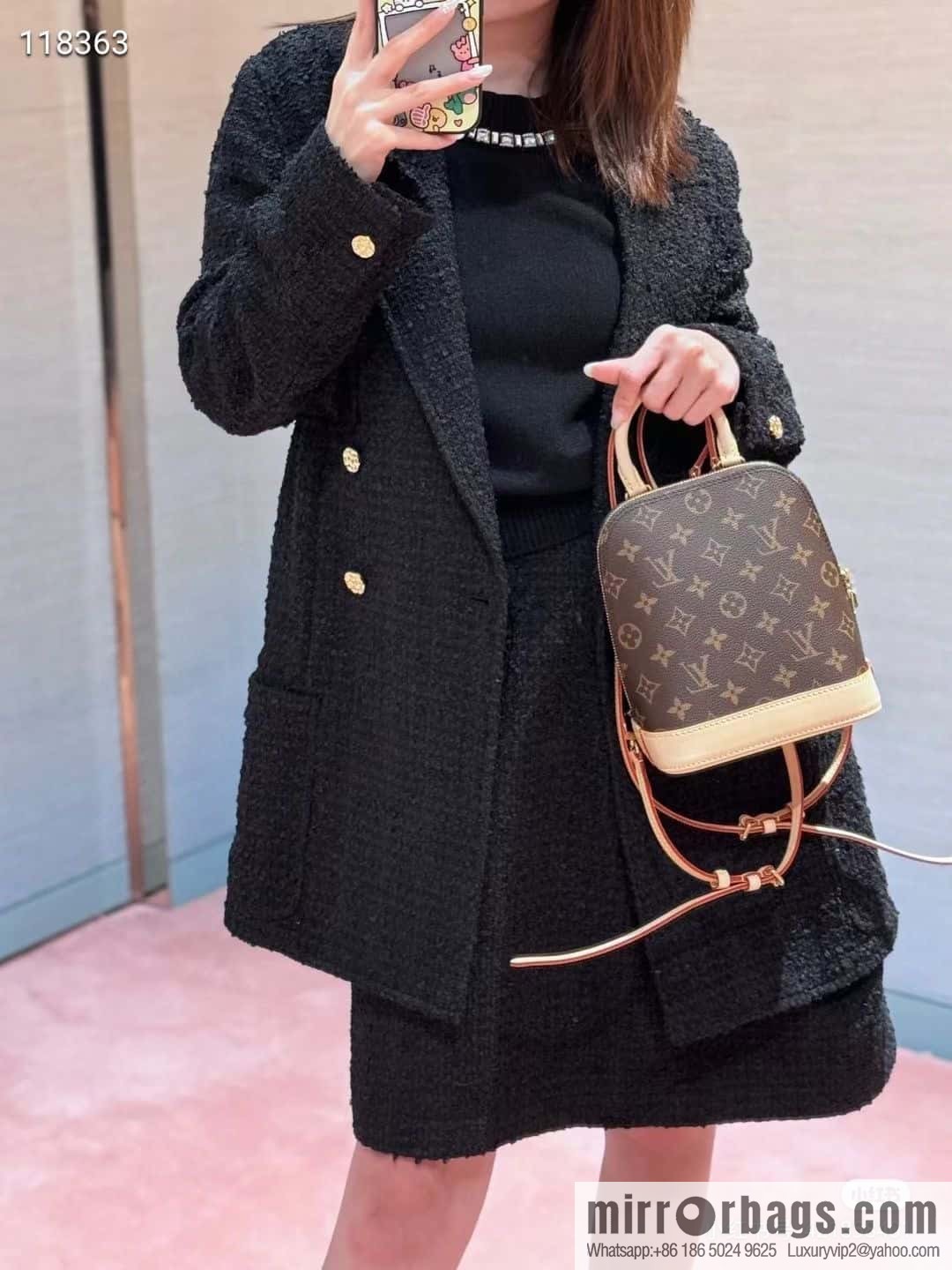 LV M47132 ALMA backpack