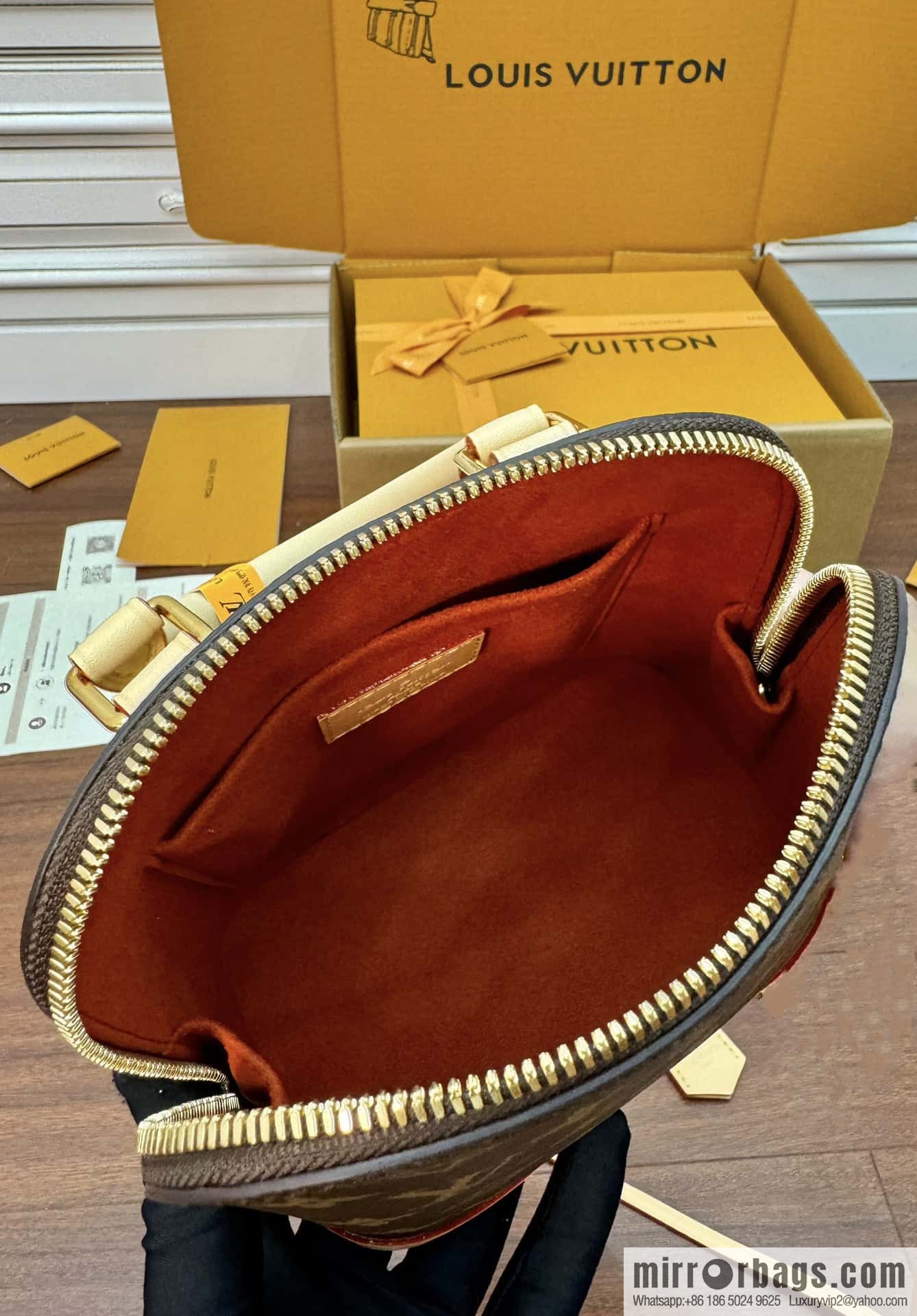 LV M47132 ALMA backpack