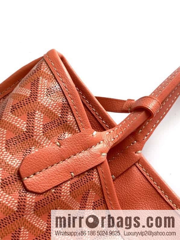 Goyard Anjou mini bag 2321-coral powder