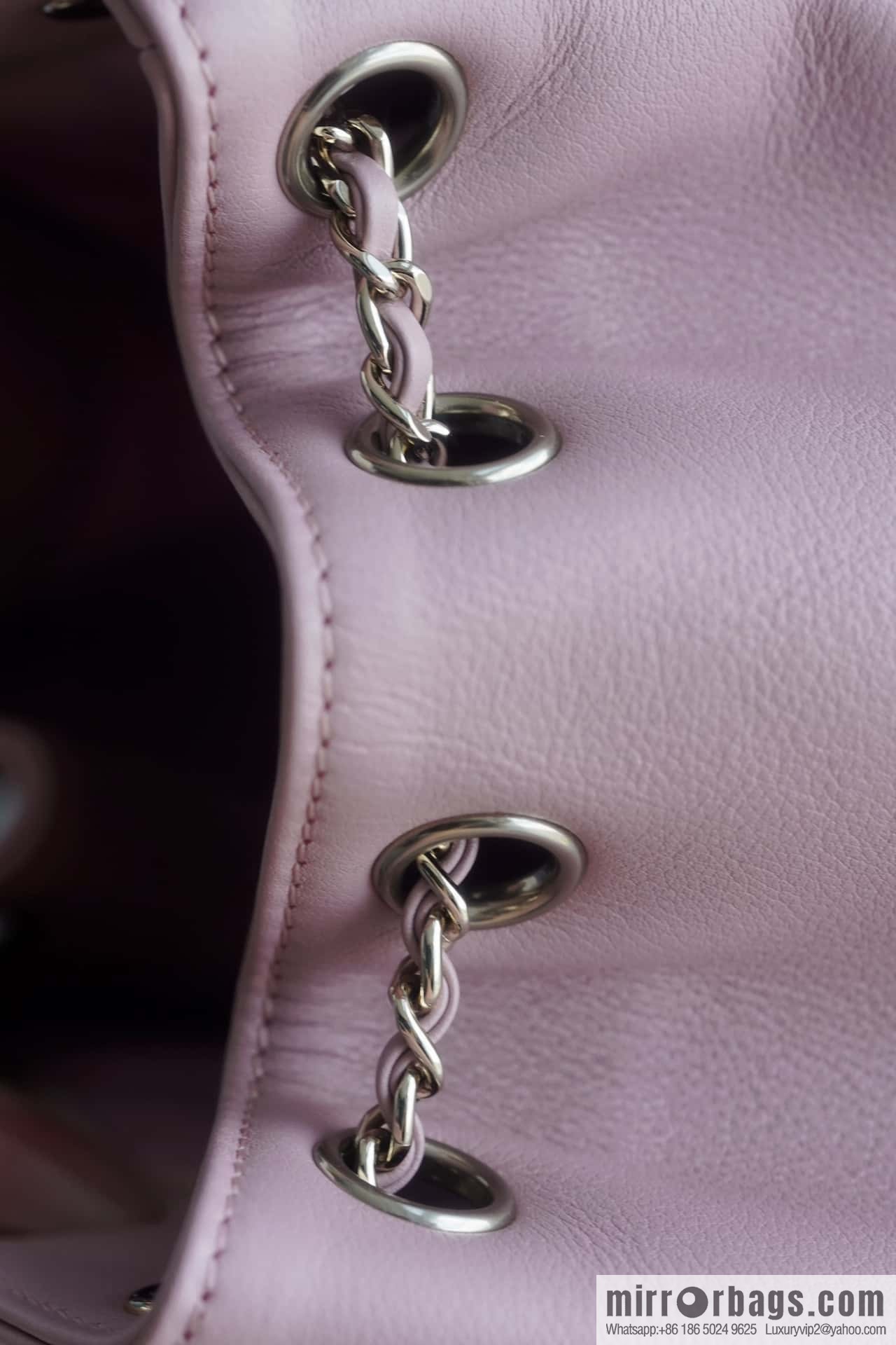 𝗖𝗛𝗔𝗘𝗡𝗟✦ 𝟐𝟒𝐩 backpack 🎒 pink AS2908