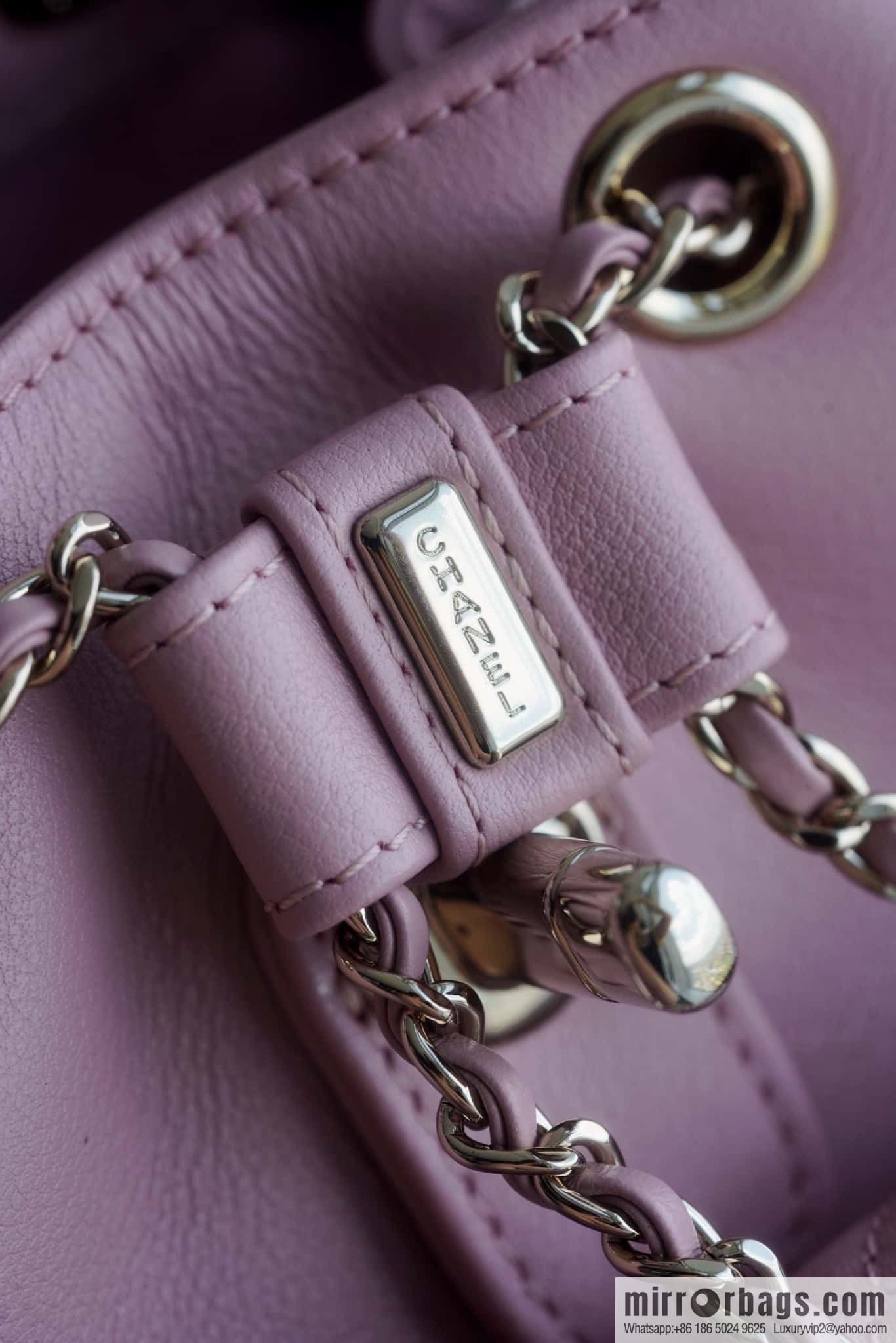 𝗖𝗛𝗔𝗘𝗡𝗟✦ 𝟐𝟒𝐩 backpack 🎒 pink AS2908