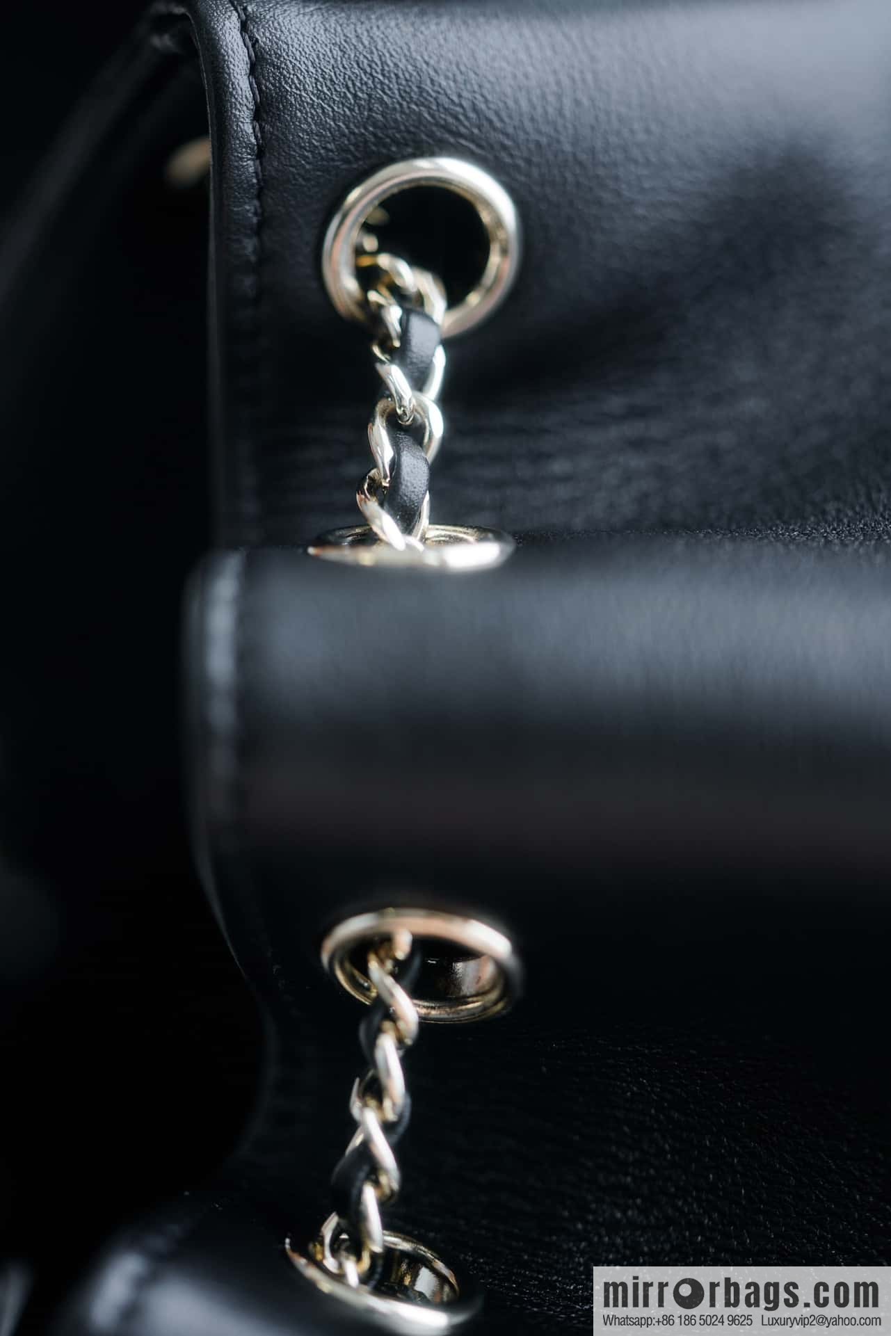 CHANEL new backpack, black, large AS3618.