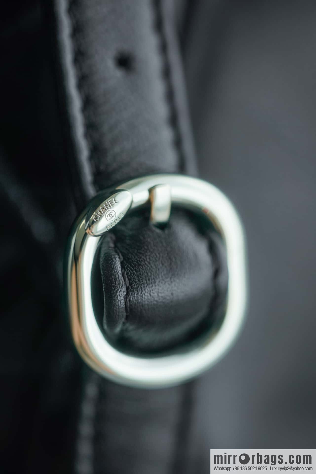 CHANEL new backpack, black, large AS3618.