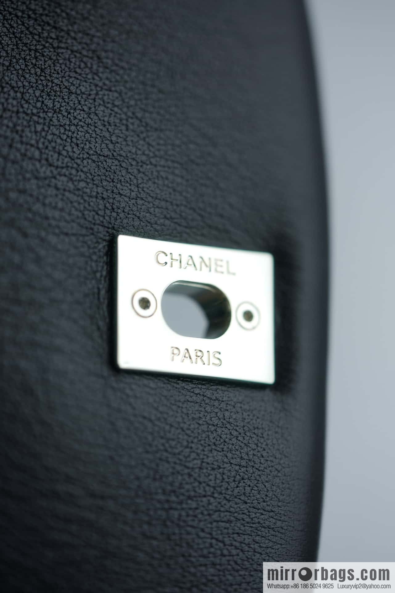 CHANEL new backpack, black, large AS3618.